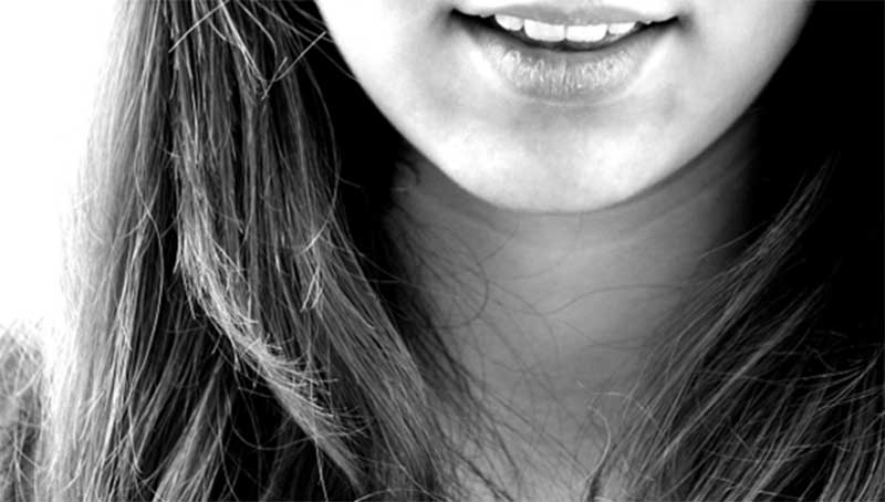 Cara de una chica